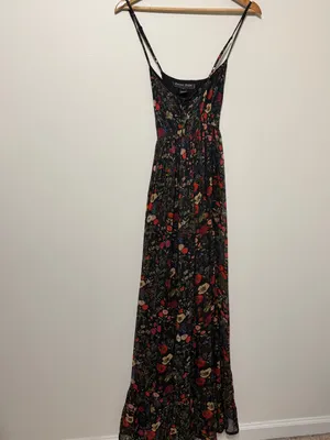 Anthropologie Floral Payal Jain Massima Maxi Dress Size Small thumbnail 8