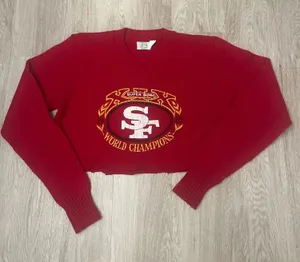 vintage san francisco 49ers sweater thumbnail 1