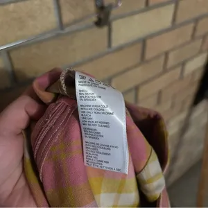 NWT UO Urban Outfitters Moira Plaid Mini Skirt Yellow & Pink Size Medium thumbnail 6