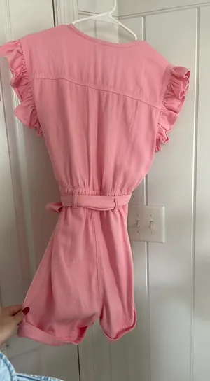 Palmetto Moon Day + Moon Pink Romper thumbnail 2