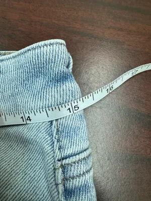 American Eagle Stretch Denim Mom Shorts Size 4 thumbnail 6