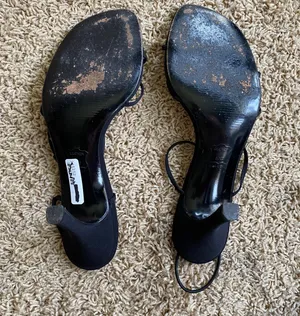 Stuart Weitzman Vintage  Ankle Strap Sz 9 thumbnail 4
