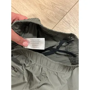 Eddie Bauer Womens Sage Green Ripstop‎ Nylon Stretch Jogger Pants EB005943 Small thumbnail 5