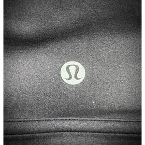 Lululemon Wunder Train High Neck Longline Size 14 Black Sports Workout Yoga Gym thumbnail 5