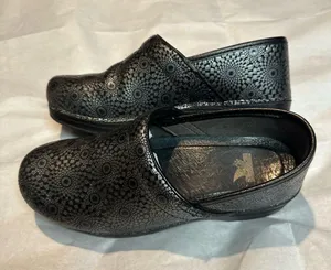 Dansko Black Mules Comfortable Clogs thumbnail 8