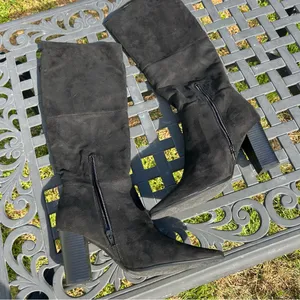 Olivia Miller Women's Sabrina Pointy Toe Tall Dress Boots‎ in black size 11 thumbnail 8