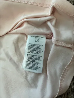 Light Pink Basic Tank Top thumbnail 4