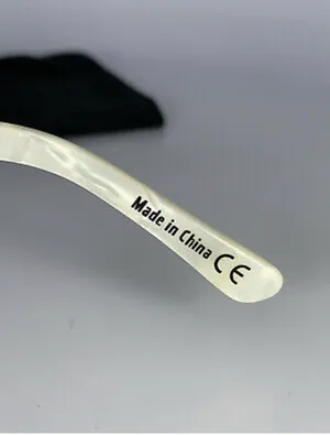 Von Zipper White Marble Sunglasses- Vintage Early 2000s thumbnail 7
