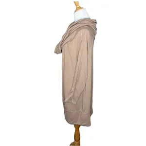 Daytrip Light Brown Cowl Neck Oversized Sweatshirt Size Large Womens thumbnail 3
