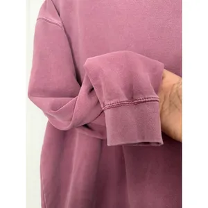 US Vintage Collection Mauve Pink Garment Dyed Crewneck Sweatshirt Large thumbnail 4