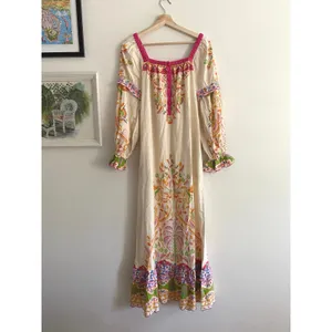 FARM RIO NWT Anthropologie Printed Linen Blend Dress Size XS thumbnail 5