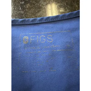 figs casma three-pocket scrub top Women's Sz 2XL Blue 3453 XXL Nurse Doctor READ thumbnail 2