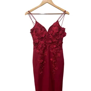 Bariano Floral Applique Gown‎ Size Small NWOT thumbnail 4