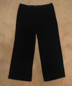 Eileen Fisher Straight Black Pants thumbnail 2