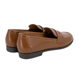 NEW Kensie Women’s Brown Cognac Slip-On Gitty Penny Low Heel Loafers Size 8.5 thumbnail 13