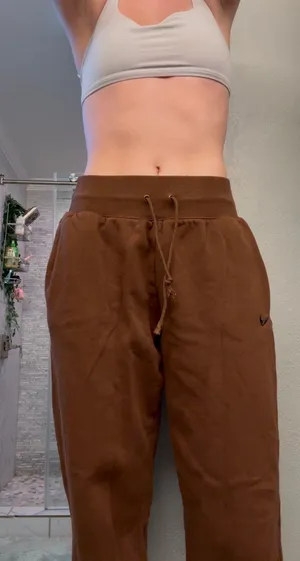 Nike Brown Sweatpants thumbnail 1
