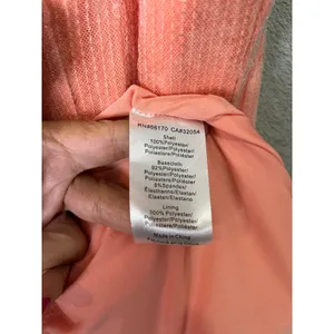 Hutch Coral Pink Sequin Notched Neck‎ Sleeveless Party Mini Dress Women's 10 thumbnail 8