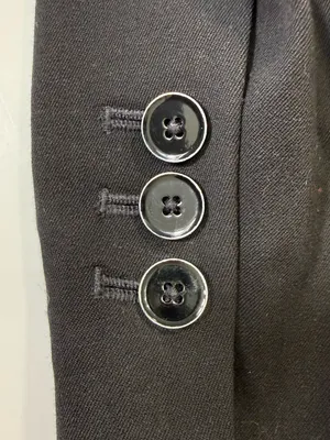 White House Black Market Black Classic Notch Lapel Blazer Size 4 thumbnail 9