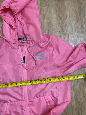 Skechers Pink Lightweight Hooded Bomber Jacket thumbnail 4
