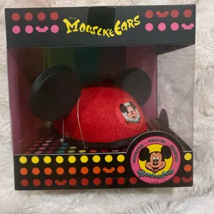 Disney MousekeEars Mini Mickey Ear Hat Collectibe Headpiece Hair Clip Magenta thumbnail 1