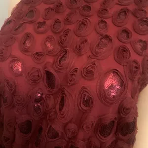 Nwt Anthropology Wine Boardx 3 -D Floral Dress Sz‎ 10 thumbnail 5