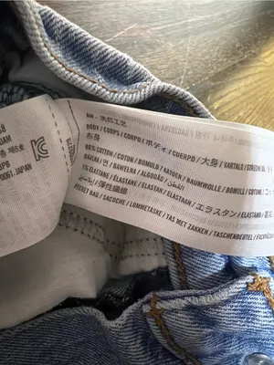 Abercrombie & Fitch Curve Love The Dad Short High Rise Jean Shorts 26/2 thumbnail 8