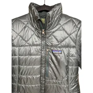 Patagonia Radalie Puffer Parka Jacket Dark Green Women's Small (See Description) thumbnail 3