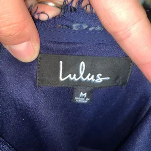 Lulu’s Dance All Evening navy lace M elegant semi formal maxi dress thumbnail 7