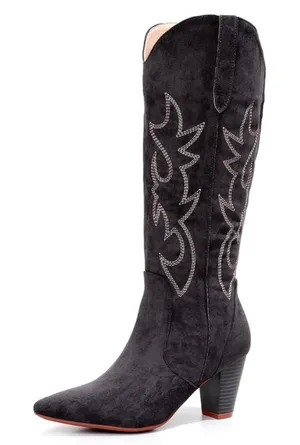 NWT VenusCelia Women’s Knee‎ High Stretchy Fashion Boots – Size 7.5 thumbnail 1