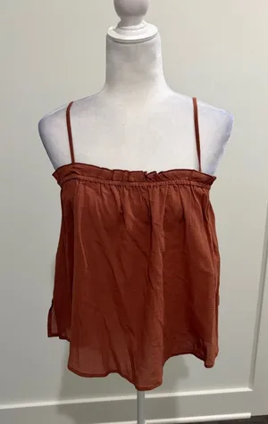 New With Tags Grade and Gather Cotton Top Sz M thumbnail 1