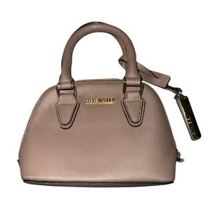 Steve Madden Taupe Dome Satchel with Gold Hardware thumbnail 1