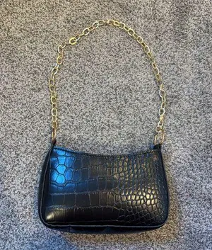 SheIn Black Embossed Purse thumbnail 1