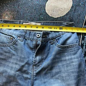 Levi's 514 Blue Straight Leg Jeans Classic SZ 29/29 Bootcut Distressed High Rise thumbnail 13