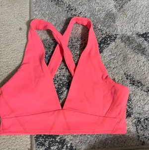 NWOT free people movement small pink sports bra thumbnail 2