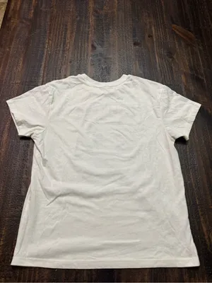 Feelin' Cute Halloween Ghost Graphic Tee - Off White & Purple thumbnail 4