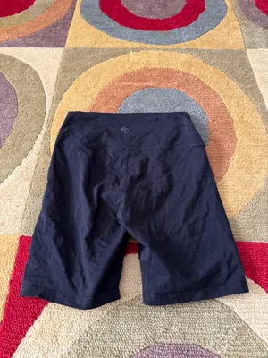 Aritzia TNA Black Cotton Bike Biker Shorts 7” Inseam Medium See ALL pics flawed thumbnail 4
