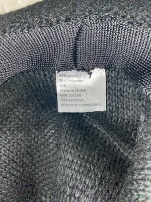 Boutique Black Floppy Hat thumbnail 3
