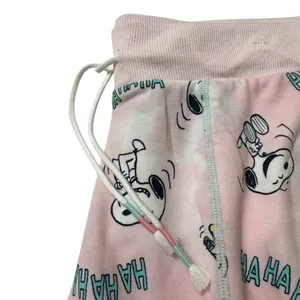 Peanuts Pink Snoopy Pajama Pants Size M thumbnail 7