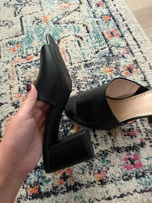 Adrienne Vittadini Black Mules thumbnail 6