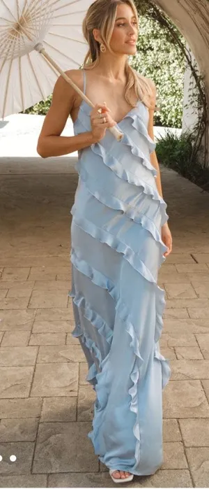 Show me your mumu romance ruffle dress thumbnail 1