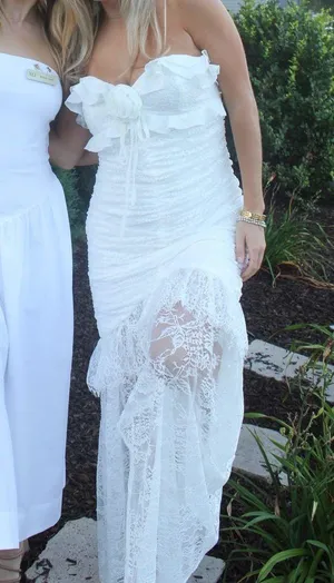 These Three Boutique Maxi Dress white thumbnail 1