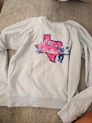 roller rabbit blue sweatshirt thumbnail 2