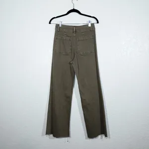 Miou Muse Charcoal High Rise Wide Leg Jeans Size Medium thumbnail 5
