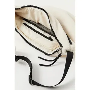Free People Movement Champagne Toast Cozy Carryall Sherpa Shoulder Hobo Bag NWT thumbnail 6