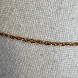 Vintage Gold Tone Faux Ruby Rhinestone Necklace Womens Costume Jewelry thumbnail 4