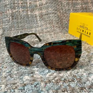 INVICTA EYEWEAR Angel I 29552 Hand Crafted Italian Acetate Oversize Sunglasses thumbnail 2