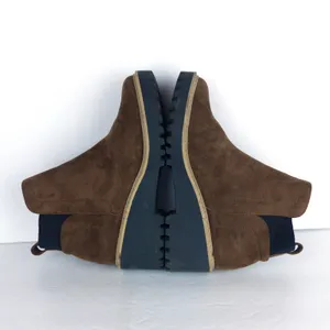 DV Dolce Vita Rango Chelsea Boots Womens 8.5 Brown Suede Lug Wedge Heel thumbnail 8