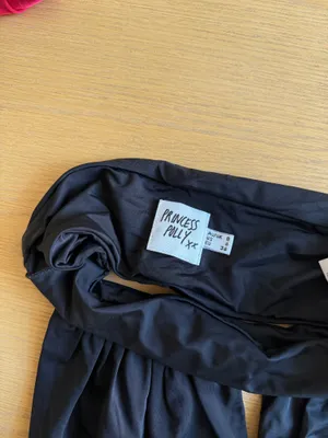 Princess Polly Black Halter Crop Top thumbnail 3