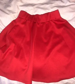Charlotte Russe Red Skater Skirt thumbnail 1