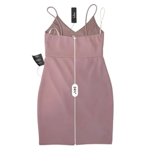 Lulu's Forever My Girl Mini Dress Pink MEDIUM Tulip Skirt Pastel Sleeveless Chic thumbnail 8